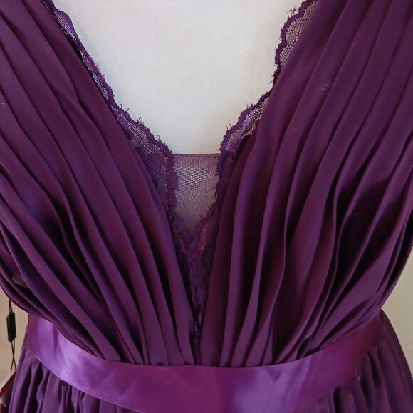NWT JJs House Purple Cocktail Homecoming Dress Fairycore Ethereal - Picture 3 of 15